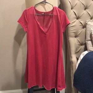 Z-Supply V Neck T-shirt Dress